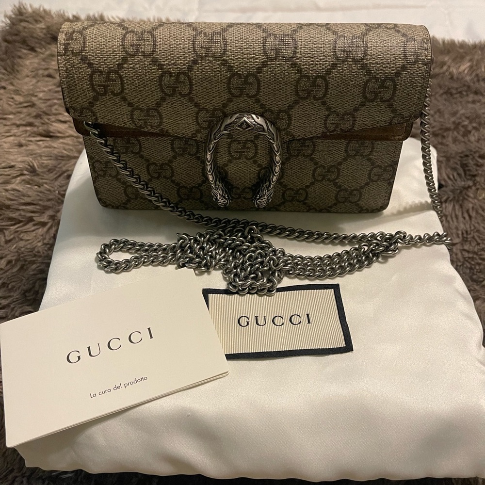 Dionysus GG Supreme super mini bag - Gucci